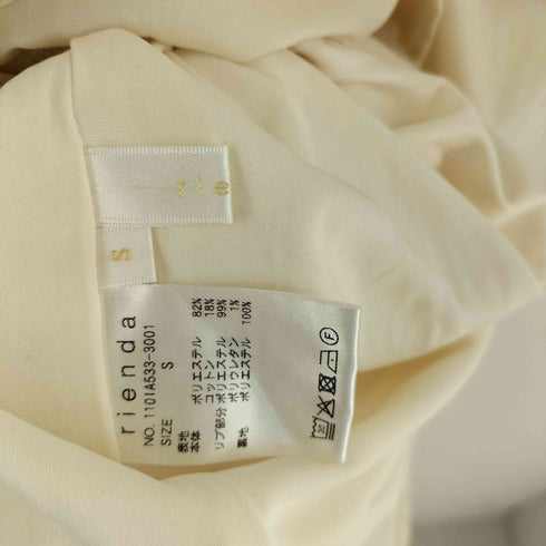 リエンダ rienda MA-1オフショルロングスリーブミニワンピース レディース JPN:S