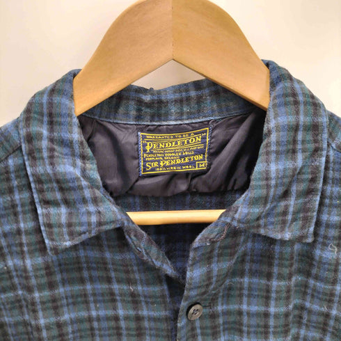 ペンドルトン PENDLETON 50S SIR PENDLETON ボードシャツ 開襟 ウールシャツ ボックス メンズ JPN:M