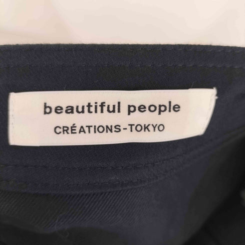 ビューティフルピープル beautiful people ボタンダウン タイトスカート レディース 34