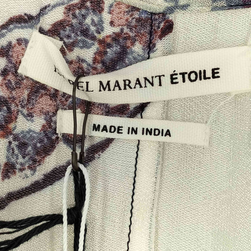イザベルマランエトワール ISABEL MARANT ETOILE 花柄 ストライプ 民族柄 シアー レーヨン ワンピース Tresha Dress レディース JPN:2
