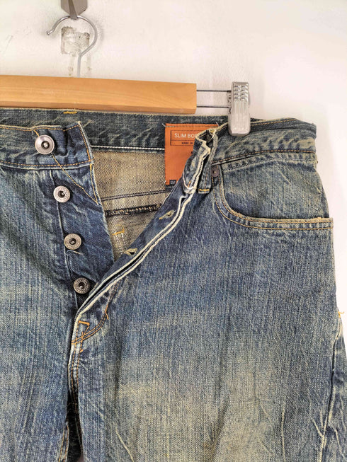 ギャップデニム GAP DENIM 00S SLIM BOOT FIT ストレッチ フレア デニム メンズ