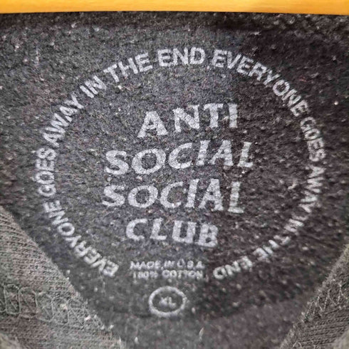 アンチソーシャルソーシャルクラブ ANTI SOCIAL SOCIAL CLUB Born Logo Pullover Parka ボーン ロゴプルオーバーパーカー メンズ JPN:XL
