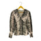 ガニー Ganni Printed cotton-poplin shirt ゼブラ コットンポプリンシャツ レディース FR:38
