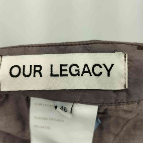 アワーレガシィー OUR LEGACY 23SS tuxedo trouser ワイドトラウザーパンツ メンズ 46