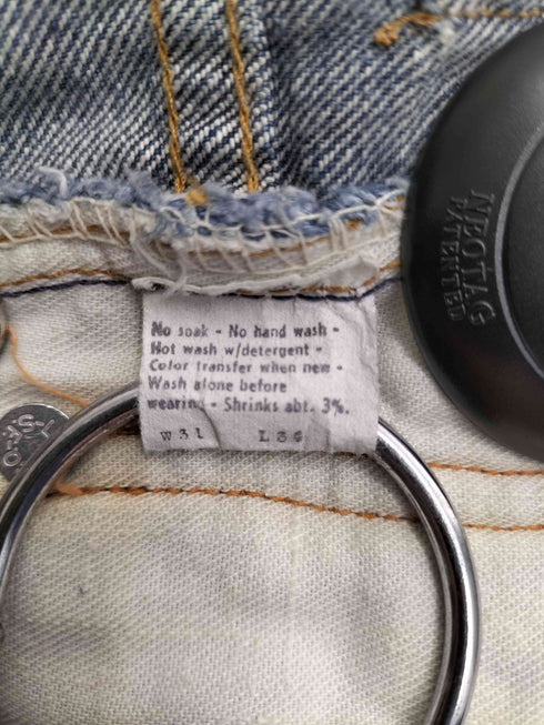 リーバイス Levis 80S スモールE 42TALONジップ ブーツカットデニムパンツ メンズ US:30-31