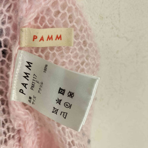 パム PAMM 汽水域のローゲージニット レディース FREE