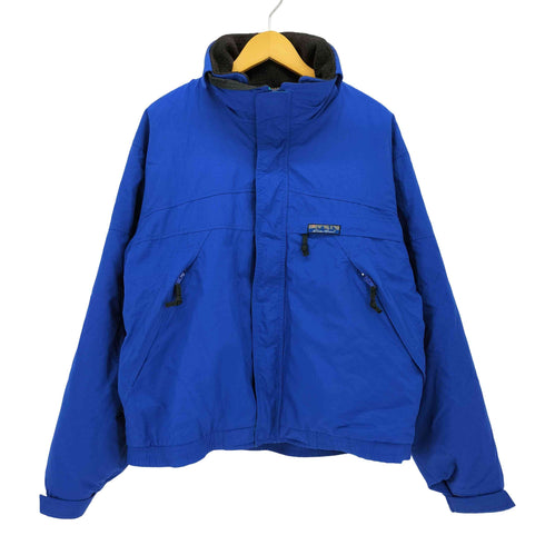 エディーバウアー Eddie Bauer 80-90S 黒タグ USA製 フリースライナー 付き マウンテン シェル ジャケット メンズ import:L