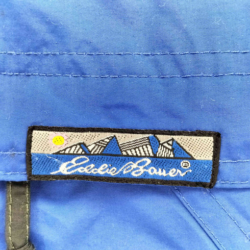 エディーバウアー Eddie Bauer 80-90S 黒タグ USA製 フリースライナー 付き マウンテン シェル ジャケット メンズ import:L