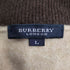 バーバリーロンドン BURBERRY LONDON ウール ハーフジップセーター メンズ import:L