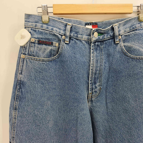 トミージーンズ tommy jeans ぺインター ワイド デニム パンツ メンズ 32/32