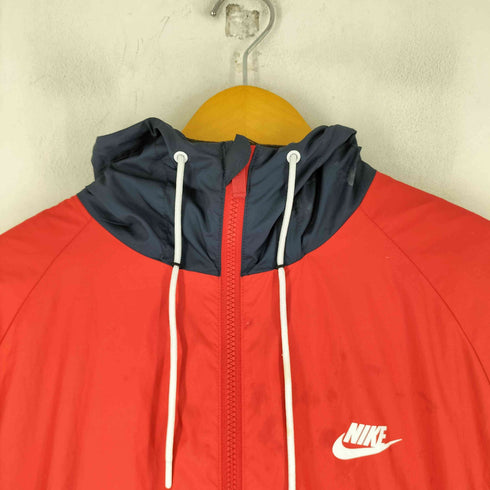 ナイキ NIKE スウッシュロゴ ナイロンフーディジャケット メンズ import:XL