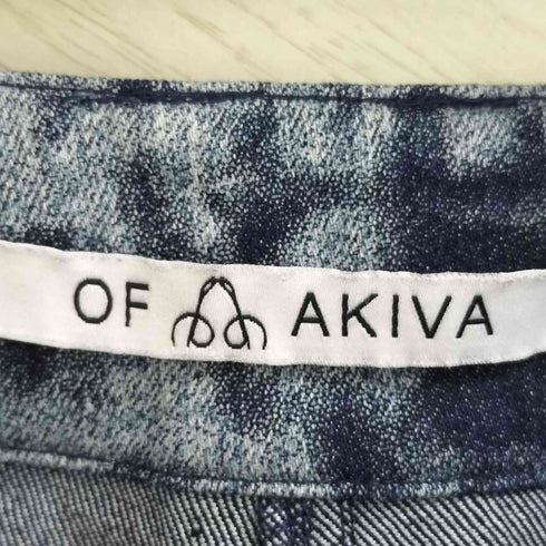 OF AKIVA タイダイ柄 ハイウエスト デニムパンツ メンズ JPN:L
