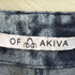 OF AKIVA タイダイ柄 ハイウエスト デニムパンツ メンズ JPN:L