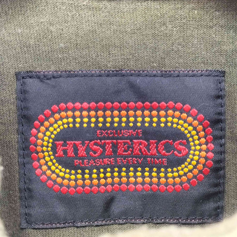 ヒステリックス HYSTERICS Y2K クローバーロゴ ミリタリージャケット レディース FREE