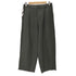 パドカレ pas de calais リネン100 ダメージ加工 イージー ワイドパンツ レディース JPN:36