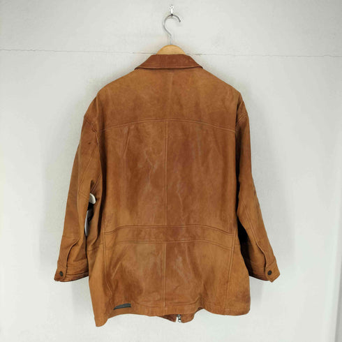 インターメッツォ INTERMEZZO lamb leather ラムレザージャケット ビッグサイズ メンズ 4L