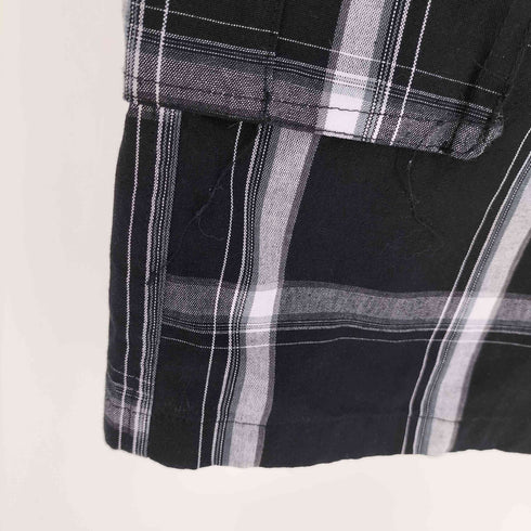 シャカウェアー SHAKA WEAR PLAID SHORTS イージーワイド チェックカーゴショーツ メンズ JPN:L
