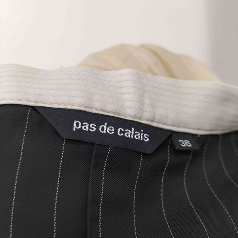 パドカレ pas de calais ラミー マキシ シースルー プリーツ スカート レディース JPN:36