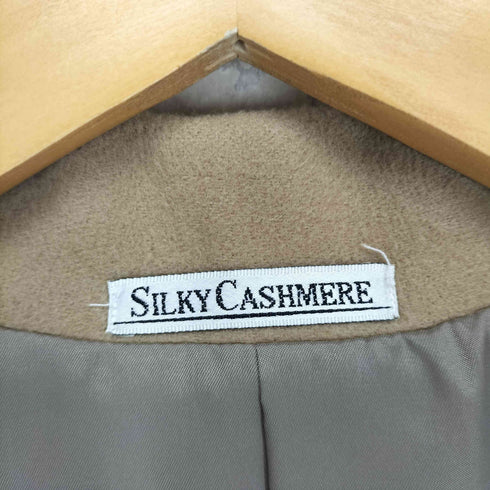 SILKY CASHMERE カシミヤ100% ダブルチェスターコート メンズ JPN:S