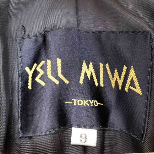 YELL MIWA cashmere カシミヤ50% チェスターコート レディース JPN:9号