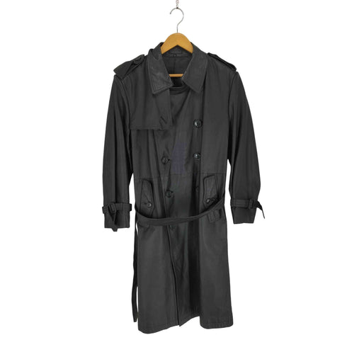 cow leather トレンチコート メンズ