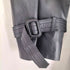 cow leather トレンチコート メンズ