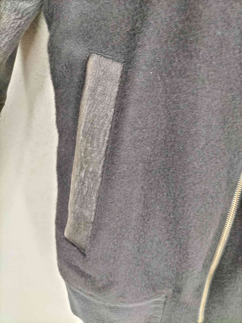 ダイエットブッチャースリムスキン DIET BUTCHER SLIM SKIN 異素材ドッキングダブルジップフーデットジャケット メンズ