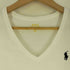 ポロラルフローレン POLO RALPH LAUREN ポニー刺繍 Vネックシャツ レディース import:M