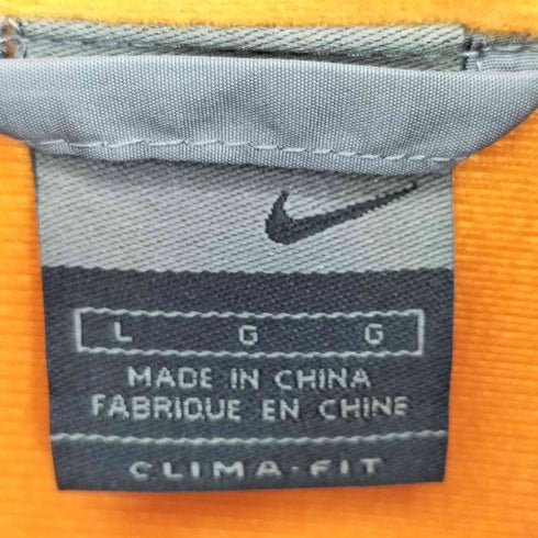 ナイキ NIKE 00s グレータグ スウッシュ刺繍 袖ジップ 中綿 ダブルジップ ミドルコート レディース import:L