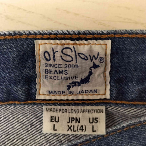 オアスロウ orSlow 別注 Dad's Denim Pants メンズ JPN:XL