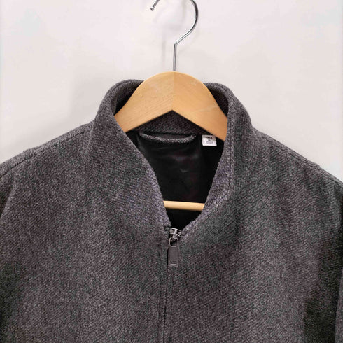 ジーユー GU 25AW コージー メルトン スタンド ジップアップ ジャケット メンズ JPN:XL