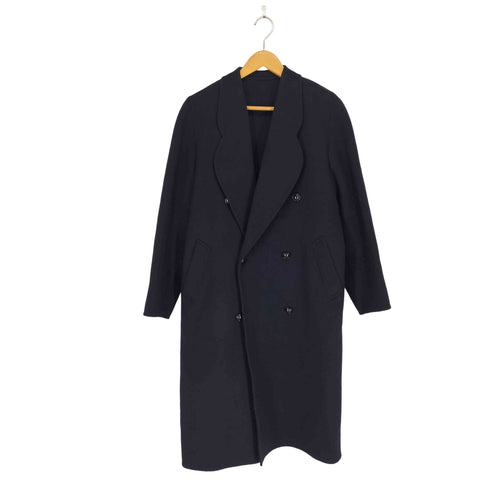 cashmere カシミヤ100% ダブルボタン チェスターコート メンズ