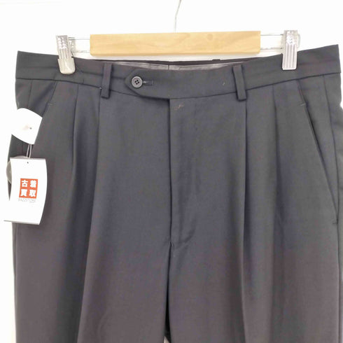 イッセイミヤケデザインスタジオ im ISSEY MIYAKE DESIGN STUDIO ウールギャバ 2タック センタープレス スラックス メンズ 6-84