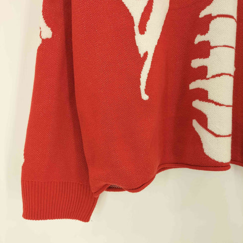 ヴィジョンストリートウェア VISION STREET WEAR スケルトン ボーン クルーネックニット メンズ import:M