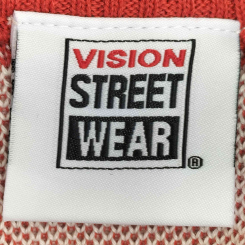 ヴィジョンストリートウェア VISION STREET WEAR スケルトン ボーン クルーネックニット メンズ import:M