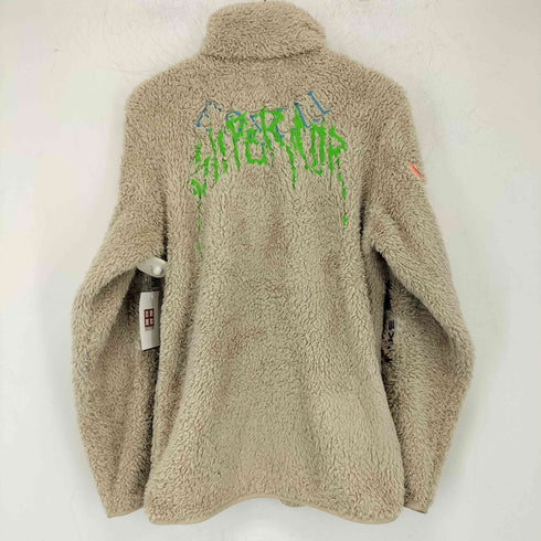ディーゼル DIESEL 袖ロゴフリースジャケット カオス刺繍デザイン メンズ import:XS