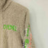 ディーゼル DIESEL 袖ロゴフリースジャケット カオス刺繍デザイン メンズ import:XS