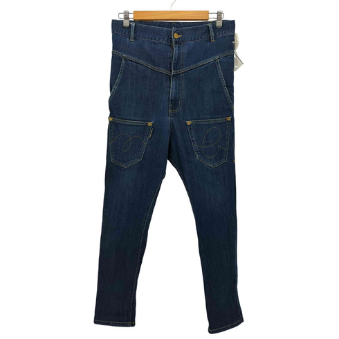 メルシーボークー mercibeaucoup うしろまえデニムパンツ サルエルパンツ メンズ JPN:3