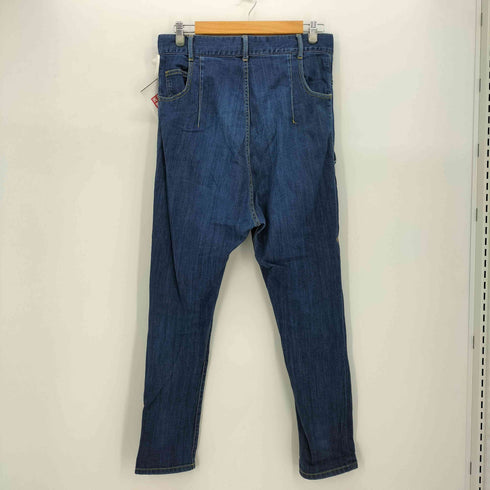 メルシーボークー mercibeaucoup うしろまえデニムパンツ サルエルパンツ メンズ JPN:3