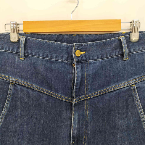 メルシーボークー mercibeaucoup うしろまえデニムパンツ サルエルパンツ メンズ JPN:3