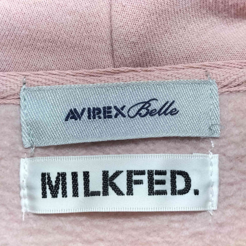 ミルクフェド MILKFED. SWEAT HOODiE/スウェットフーディ レディース ONE SIZE