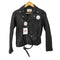 ビューティフルピープル beautiful people shrink leather riders jacket シュリンクレザーライダースジャケット ダブル レディース 150