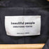 ビューティフルピープル beautiful people shrink leather riders jacket シュリンクレザーライダースジャケット ダブル レディース 150