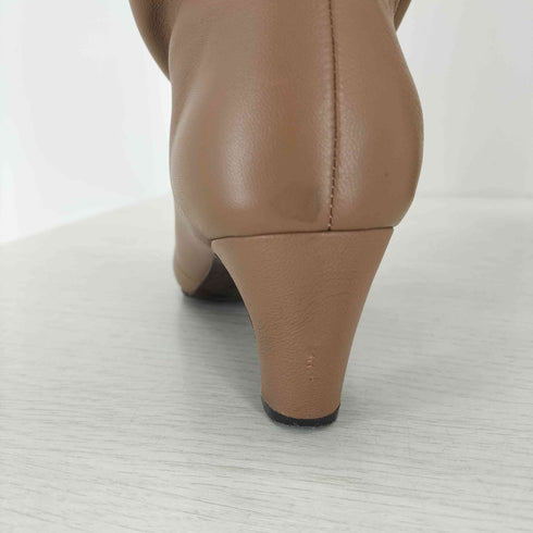 スローブイエナ SLOBE IENA レザーヒールロングブーツ レディース JPN:24