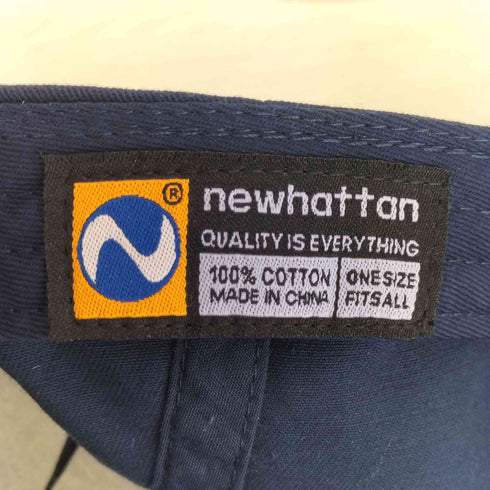 ニューハッタン NEWHATTAN La Hutte ロゴキャップ レディース