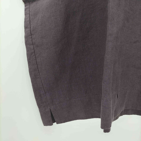イチ ICHI Antiquites リネン100 ノースリーブ ブラウス レディース
