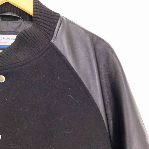 メゾンスペシャル MAISON SPECIAL 25aw Sheep Leather Melton Combination Stadium Jacket メンズ JPN:2