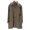 バーバリーロンドン BURBERRY LONDON フード着脱可 ハーフコート 裏地ノバチェック メンズ import:M
