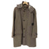 バーバリーロンドン BURBERRY LONDON フード着脱可 ハーフコート 裏地ノバチェック メンズ import:M