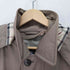 バーバリーロンドン BURBERRY LONDON フード着脱可 ハーフコート 裏地ノバチェック メンズ import:M